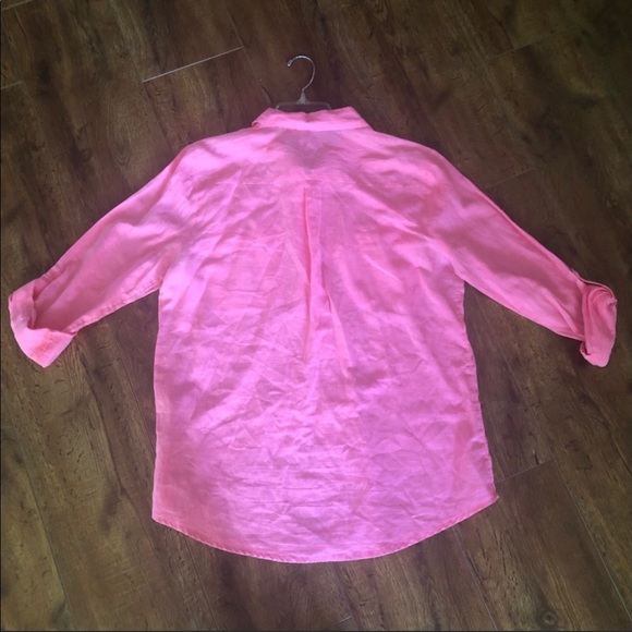 Old Navy Pink Casual Button Down Shirt - Picture 6 of 6
